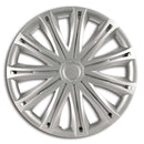 Wieldoppen 14 inch Alabama zilver