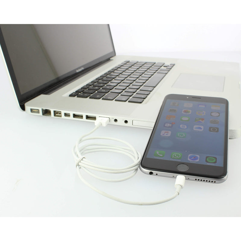 Pulse oplaadkabel Apple Lightning USB 2.0 wit 100 cm