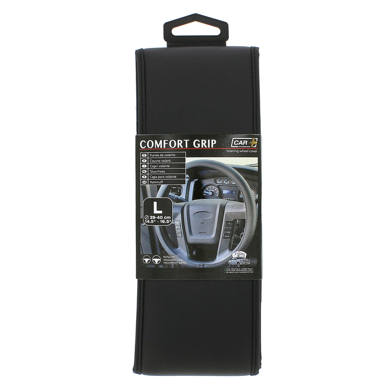 Auto stuurhoes Comfort Grip zwart 38.5-40.5cm