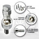 Anti-diefstal wielbouten M14x1.25 L27 T17 Butzi Premium