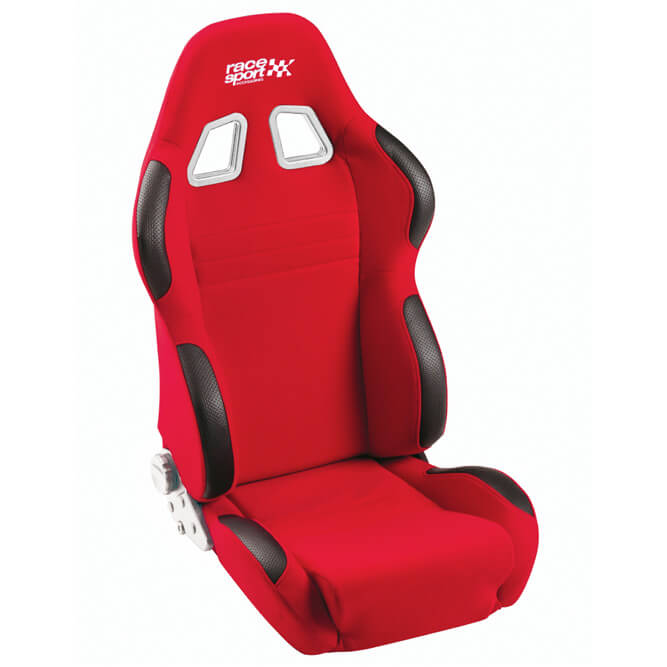 Verstelbare sportstoel Race sport rood
