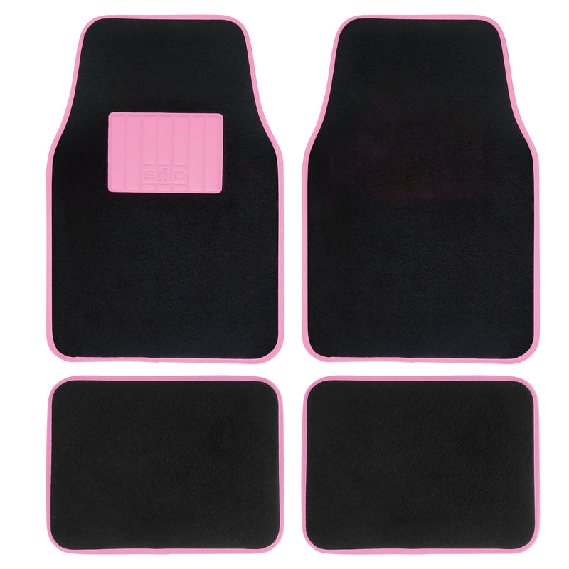 Mattenset Drive 4 St Roze