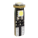 LED lampjes T10 SMD 12v 5W storingsvrij 2st 3 LEDS