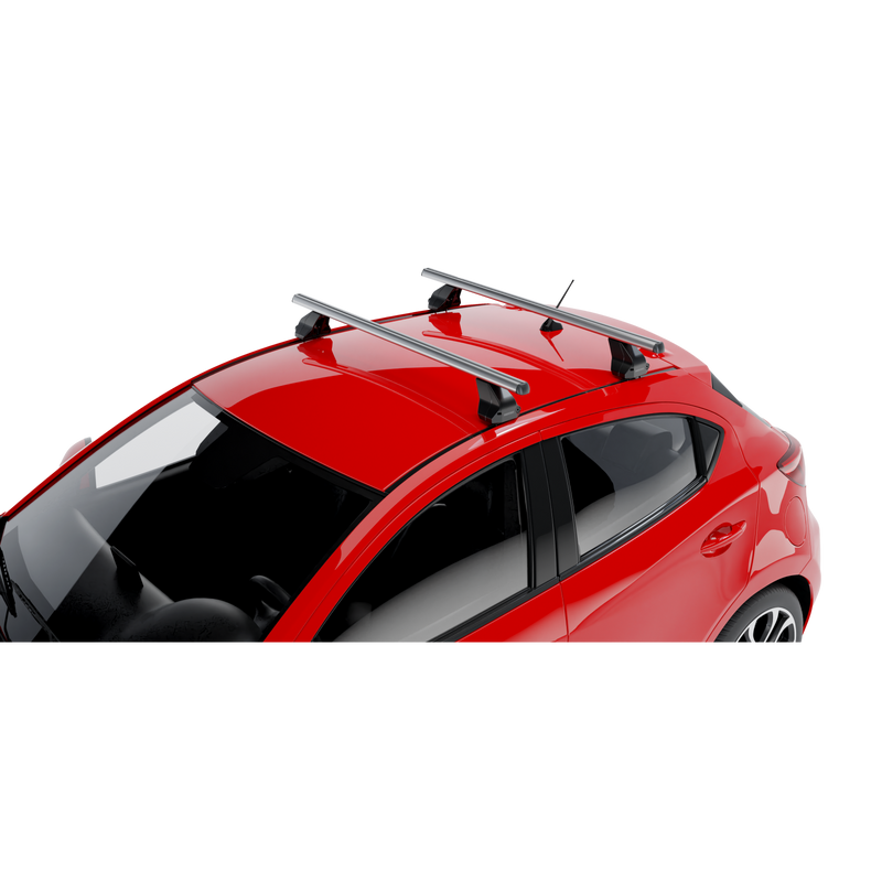 Menabo dakdragerset Omega aluminium geschikt voor Citroen C4 Aircross (2012-2017)