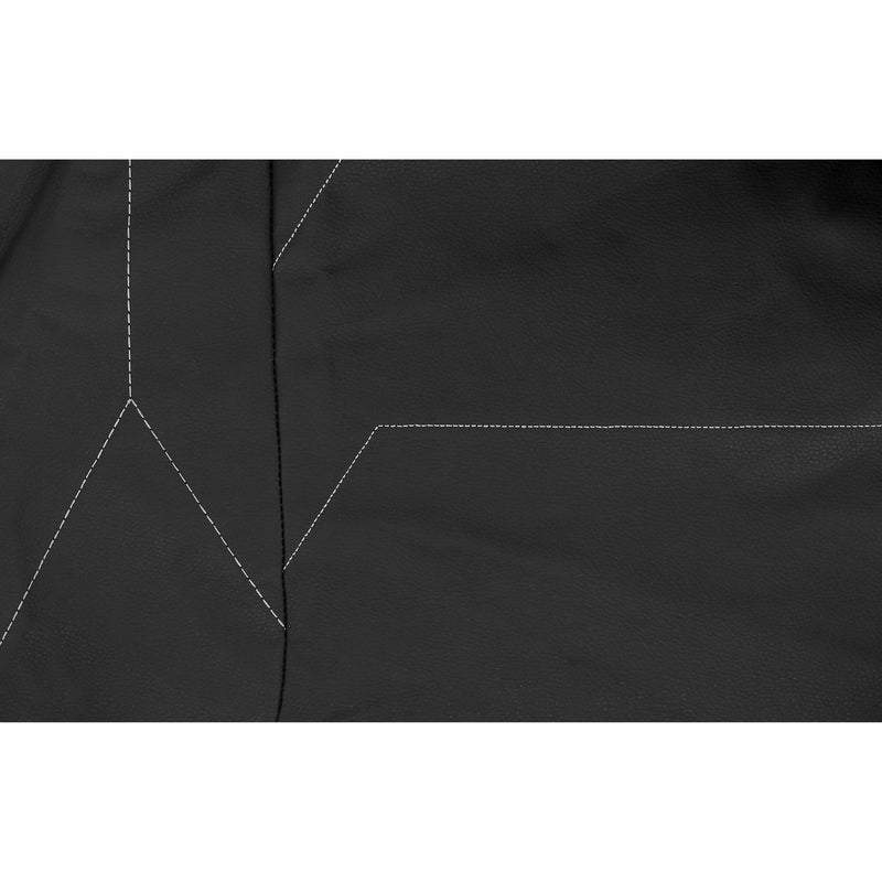 Stoelhoezen set Venecia 12-delig zwart-grijs