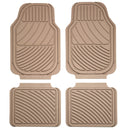 Mattenset rubber -Carat- beige 4st