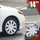 Wieldoppen 14" Kentucky Carbon Zilver