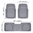 Deep dish rubber automat grijs 3st