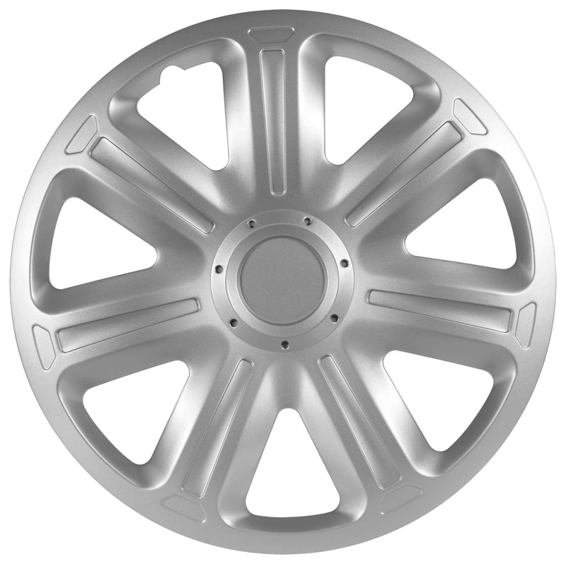 Wieldoppen 13 inch Indiana zilver