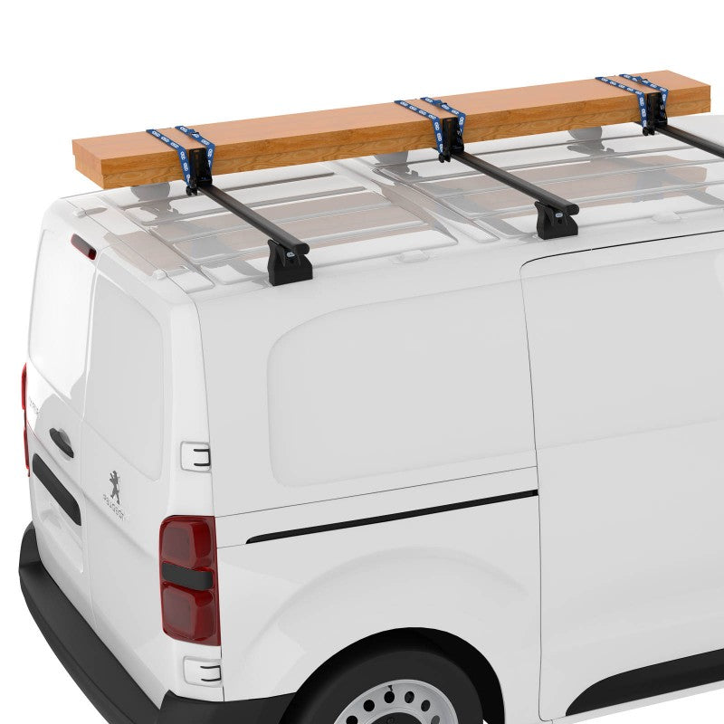 Cruz 6x Laadstoppers 10cm hoog - CRUZ Cargo Staal