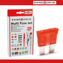 Multi Zekeringen Set 29St  (3 Types Steek en Torpedo)
