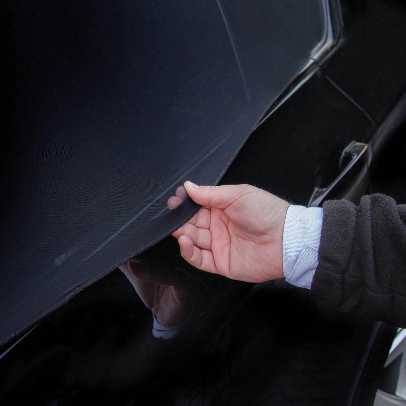 Flexibele Zonneschermkap maat L 105x56cm 2st