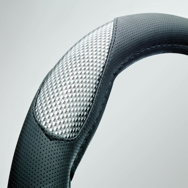 Funda Volante Race Sport NEGRA Con Carbono