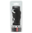 Pookknop -GT-3- zwart leer