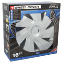 Wieldoppen voltage 16 inch zilver