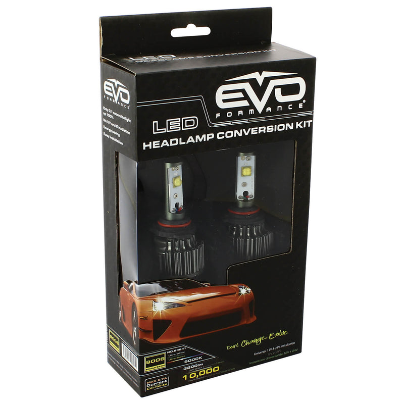 LED Koplamp ombouwset HB4 9006  6000K 12/24V 3200LM