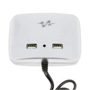 Universele splitter 12V met USB aansluiting - witComp