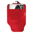 Mattenset -Alu look- rood 4 stuks