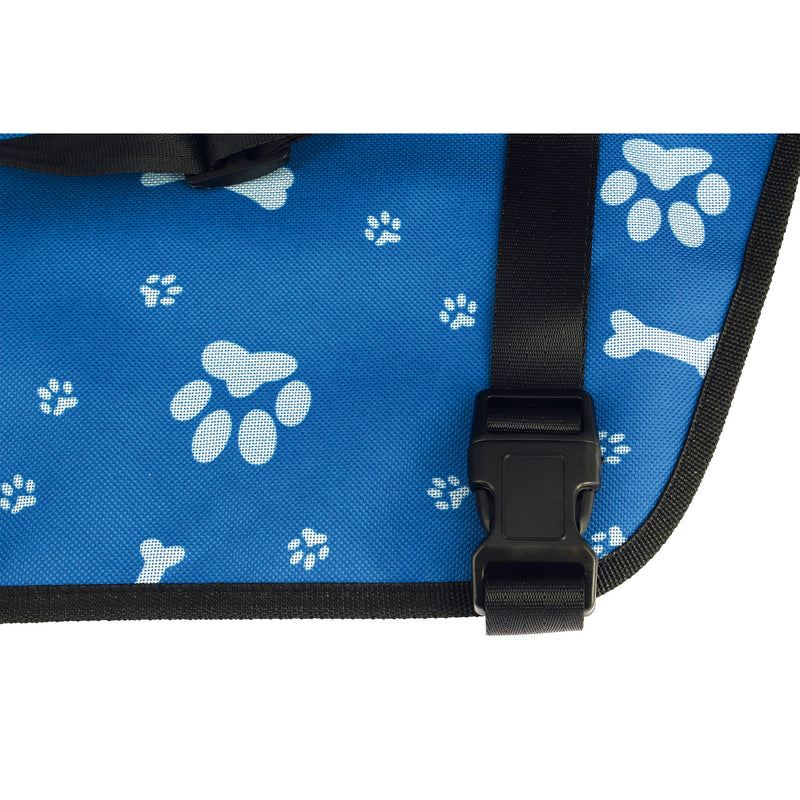 Luxe Autostoel Hond 39x39cm Blauw