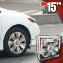 Wieldoppen 15 inch Georgia zilver