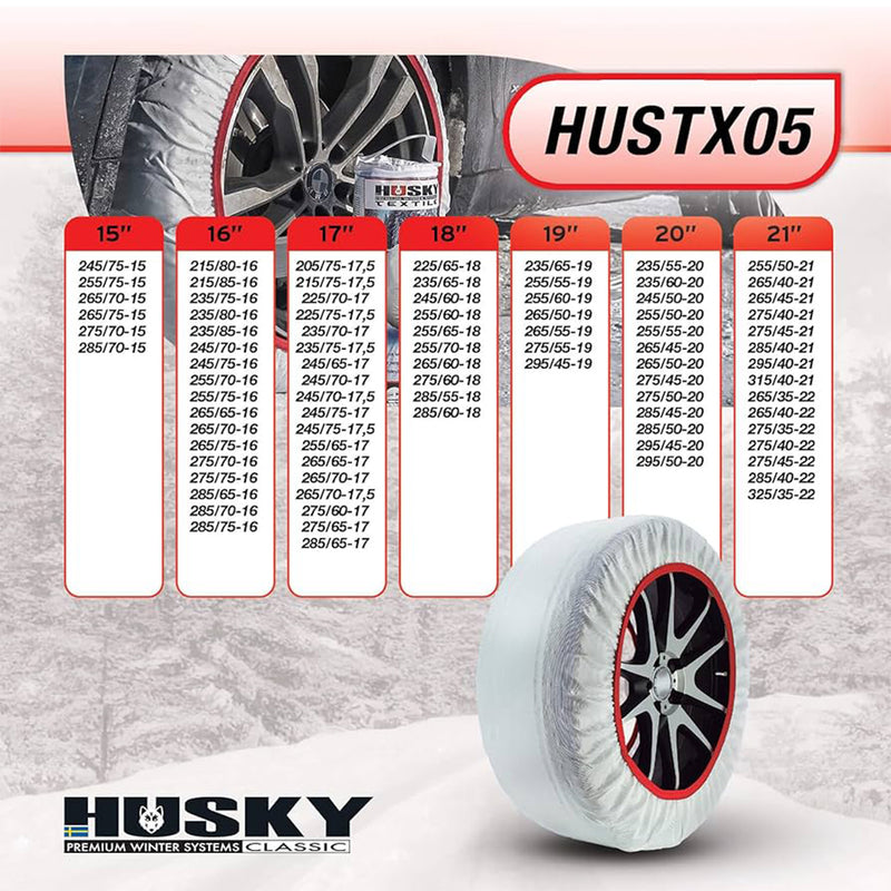 Husky Textiel Sneeuwketting Maat L