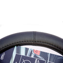 Auto Stuurhoes Klein 35-36cm PVC zwart