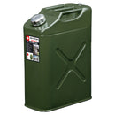 Jerrycan Staal 20L gegalvaniseerd groen
