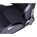 Sportstoel textiel zwart