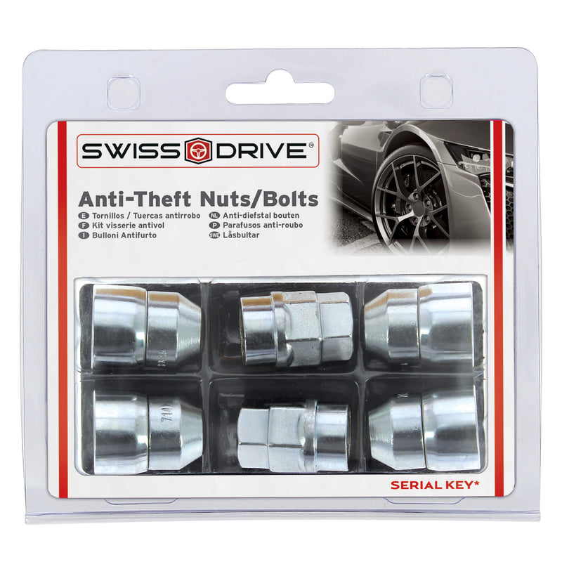 Anti-diefstal wielbouten M12x1.50 T19 Butzi Premium
