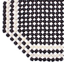 Houten kralen Stoelhoes Zwart & Wit 1 St 128x38