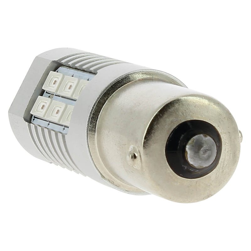 LED lamp Canbus 600LM 12/24V BA15S PY21W AMBER 2000K 1ST