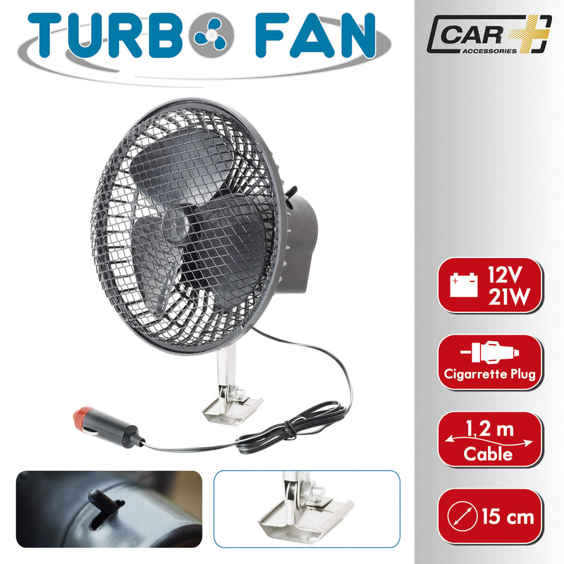 Auto ventilator - 12v - 19cm