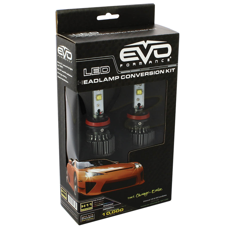 LED Koplamp Conversie Setje H8/H9/H11/H16JP 6.000K 12/24V 32