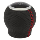 Pookknop zwart rood met lift-up achterruit