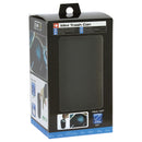 Siliconen auto afvalbak met deksel - 15cm - zwart