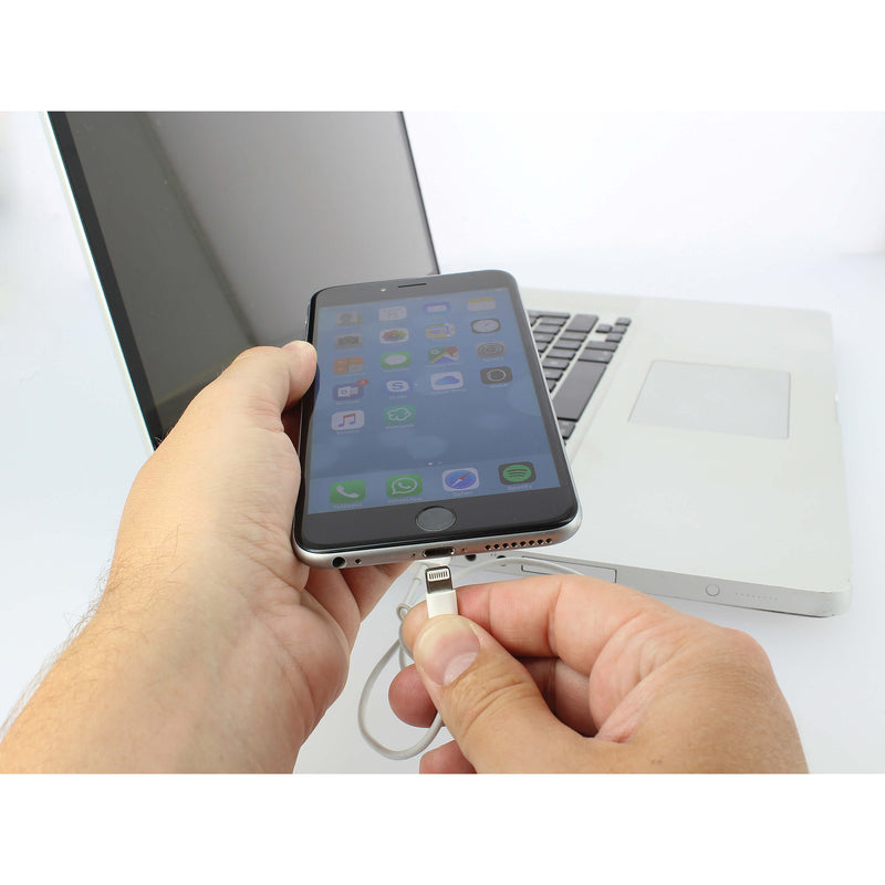 Pulse oplaadkabel Apple Lightning USB 2.0 wit 100 cm