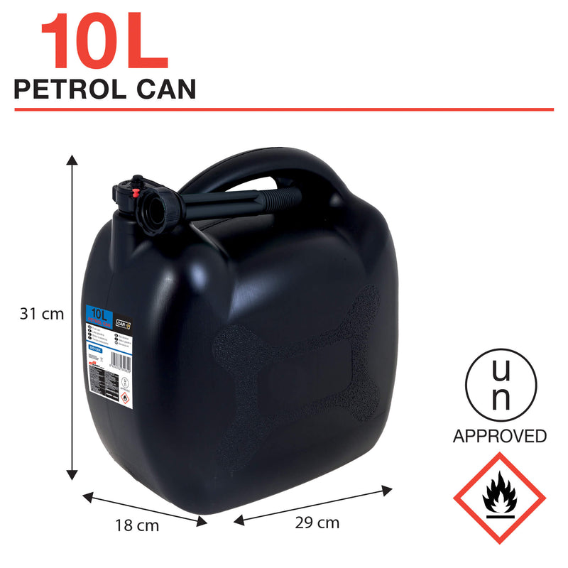 Bezinejerrycan 10L incl. flexibele buis