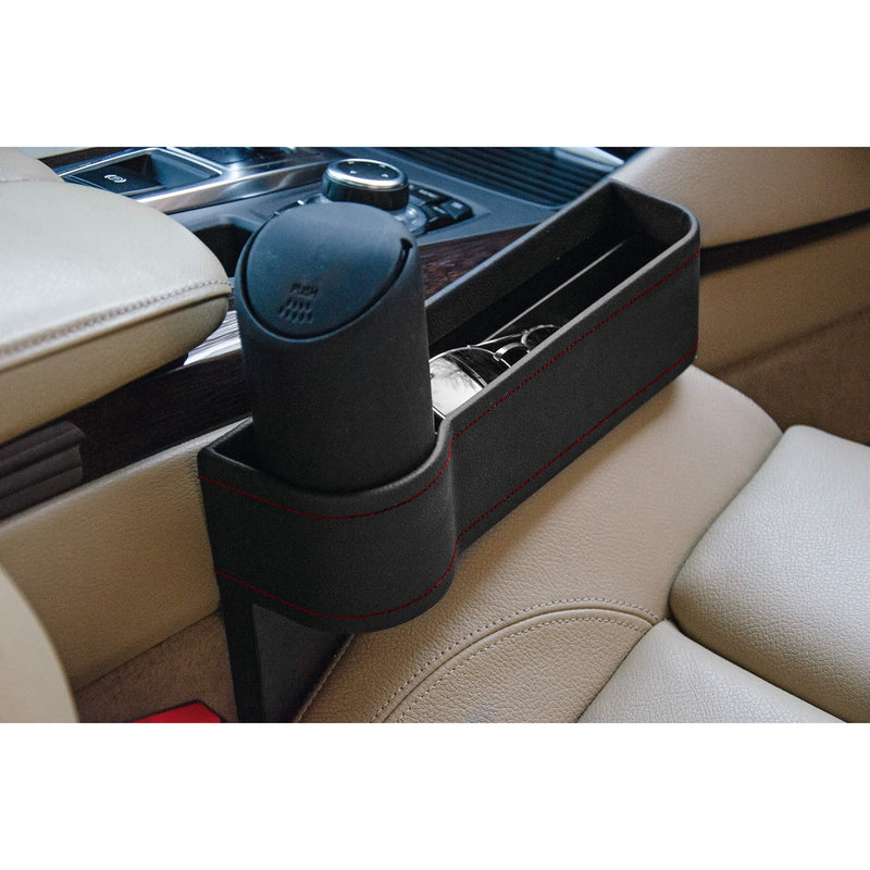 Opbergbak naast de stoel zwart