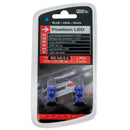 Autolamp LED T10 12v blauw 2st