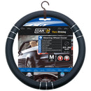 Auto stuurhoes zwart PVC -3D-