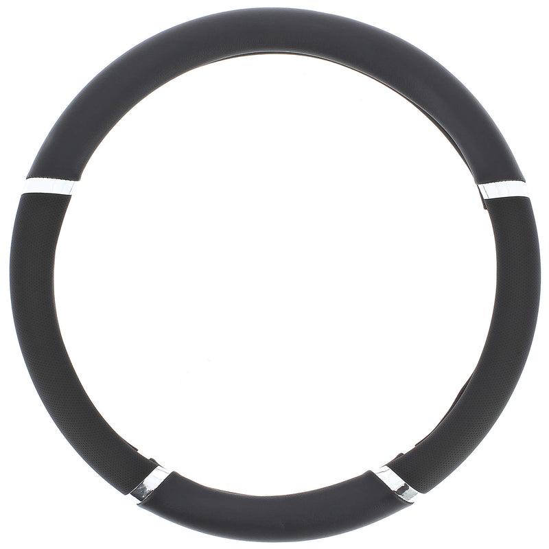 Auto stuurhoes zwart PVC -speed-