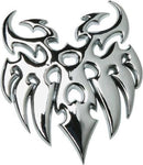 Embleem chroom -Tattoo- 47X55mm