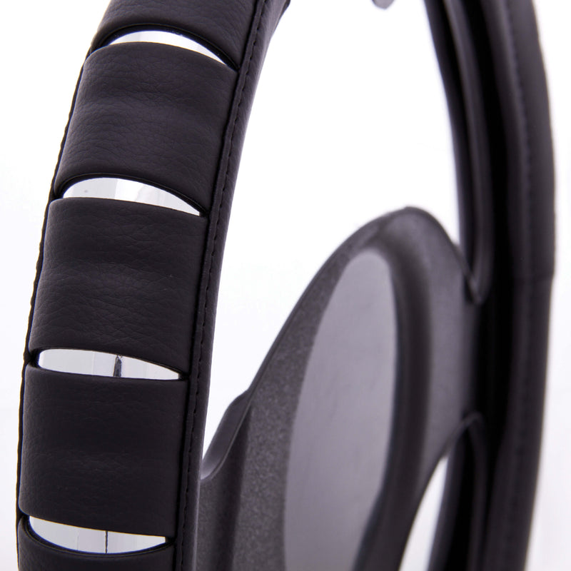 Auto stuurhoes Magna zwart 37-39cm