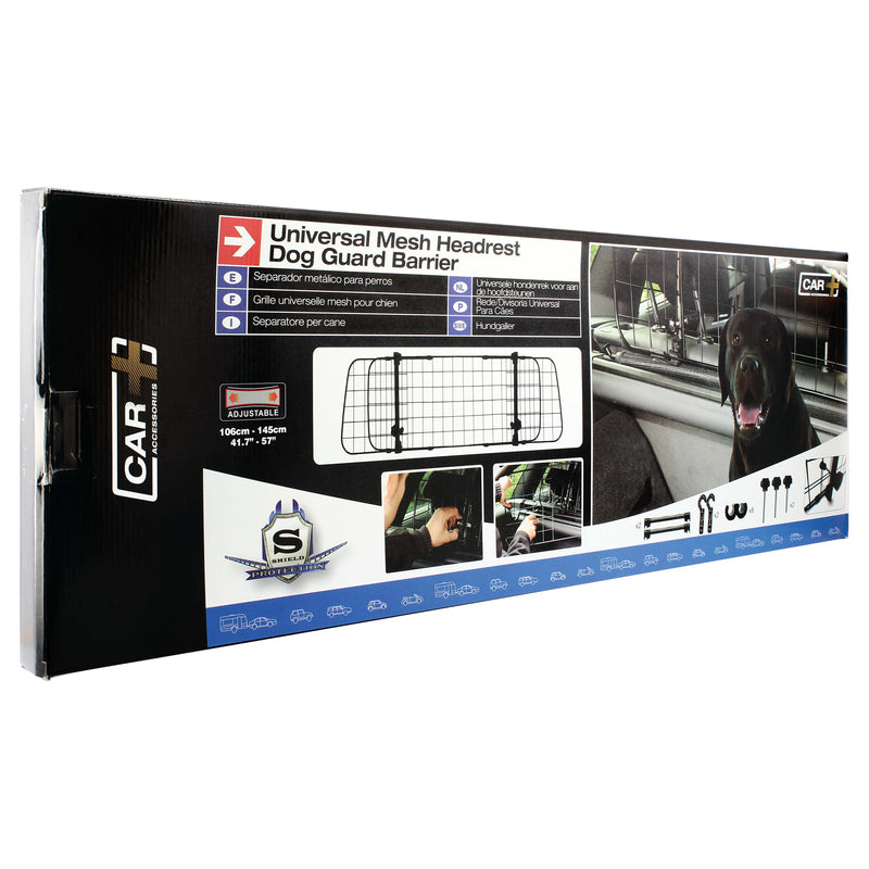 Honden beschermingsnet voor aan de hoofdsteun