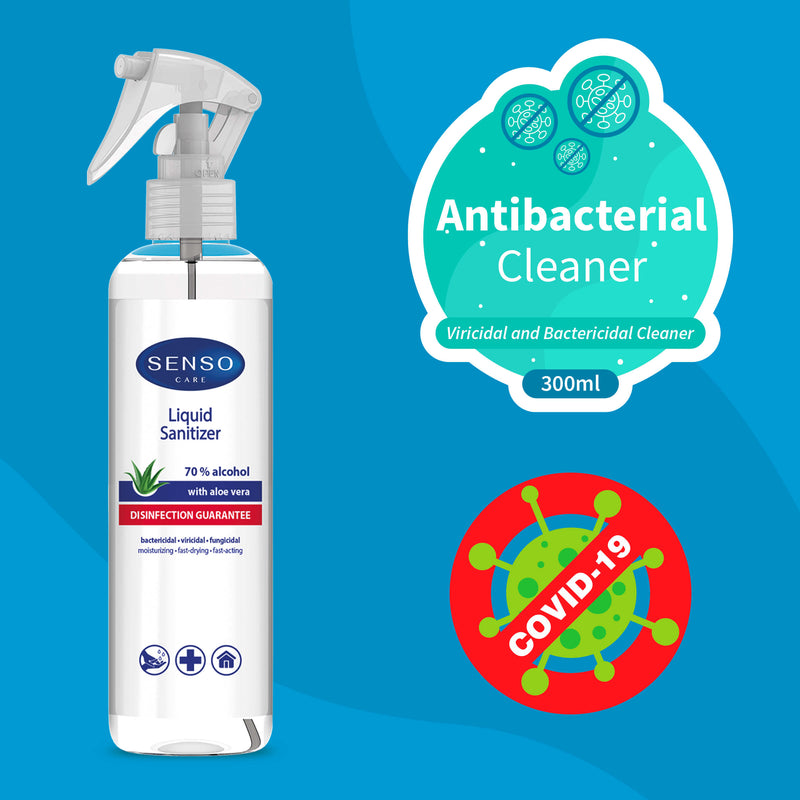 Disinfectant met Aloe Vera 70% ALC. 300ml