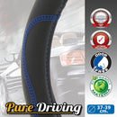 Auto stuurhoes hybrid 37-39cm blauw