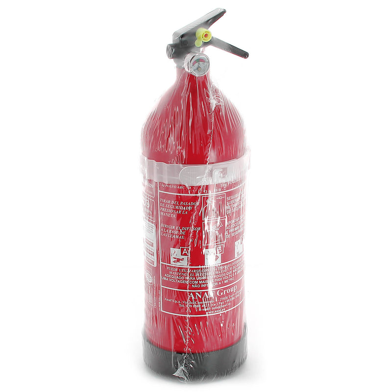 Brandblusser Rood 2KG ABC Poeder