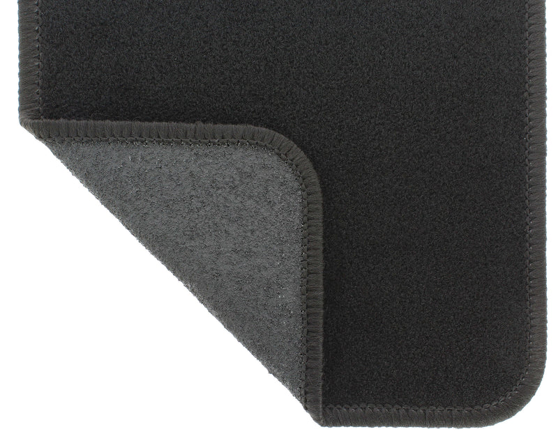 Vloermat 455x670mm/455x390mm zwart 4st