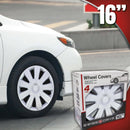 Wieldoppen 16" Kentucky Carbon Zilver