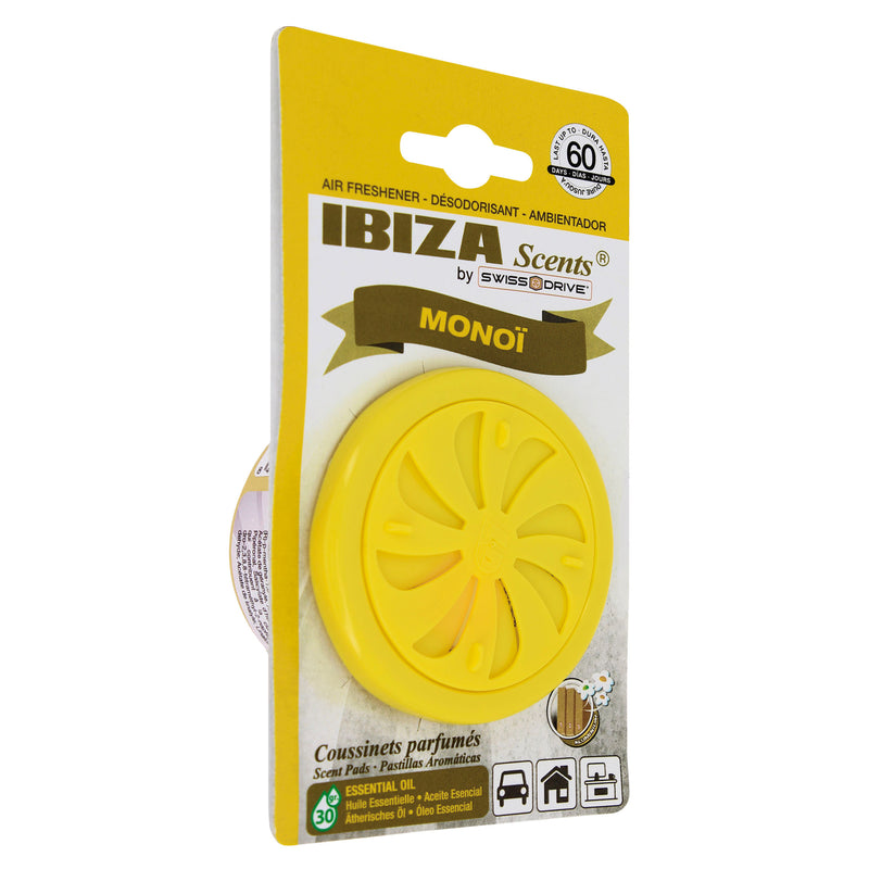 Luchtverfrisser Blikje Ibiza - MONOÏ blister